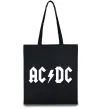 Эко-сумка AC/DC Черный фото