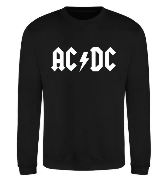 Світшот AC/DC Чорний фото