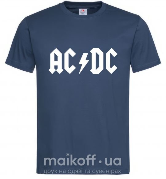 Чоловіча футболка AC/DC Темно-синій фото