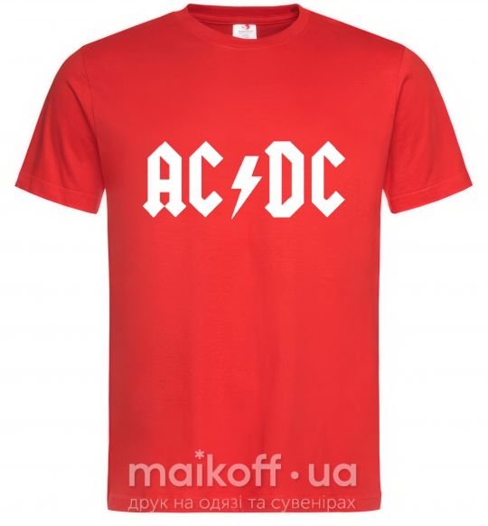 Чоловіча футболка AC/DC Червоний фото