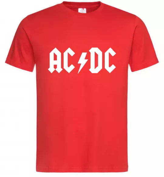 Мужская футболка AC/DC Красный фото