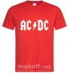 Чоловіча футболка AC/DC Червоний фото