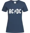 Жіноча футболка AC/DC Темно-синій Жіноча футболка AC/DC Темно-синій фото
