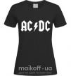 Жіноча футболка AC/DC Чорний фото