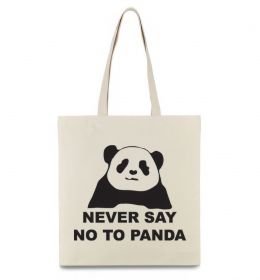 Еко-сумка Never say no to panda Еко-сумка Never say no to panda