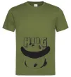 Чоловіча футболка HUG Оливковий Чоловіча футболка HUG Оливковий фото