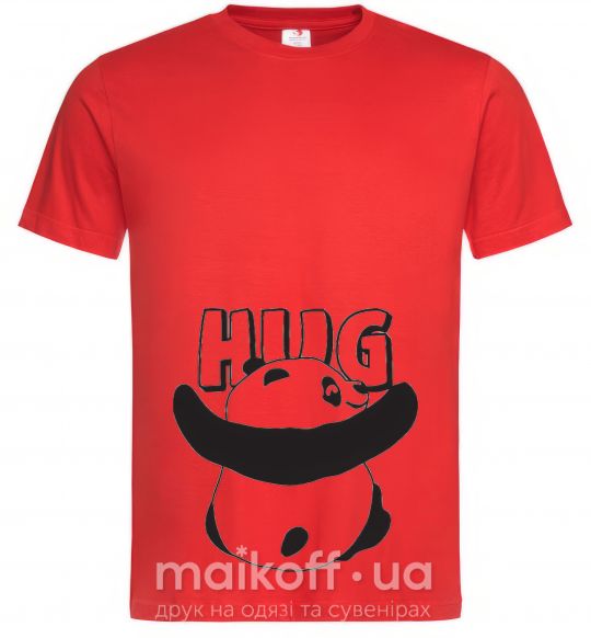 Чоловіча футболка HUG Червоний фото