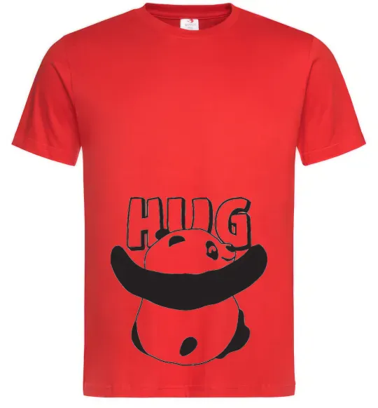 Чоловіча футболка HUG Червоний фото