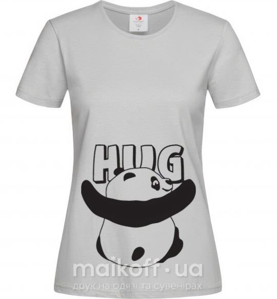 Женская футболка HUG Серый фото