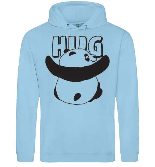 Чоловіча толстовка (худі) HUG Блакитний фото
