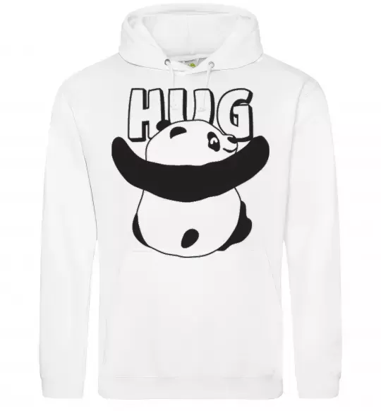 Женская толстовка (худи) HUG Белый фото