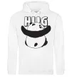 Женская толстовка (худи) HUG Белый фото