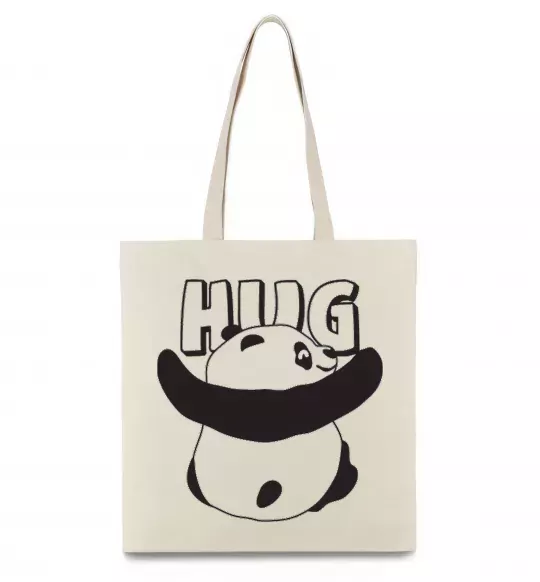 Еко-сумка HUG Бежевий фото