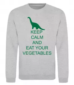 Свитшот Keep calm and drive Honda Серый меланж фото