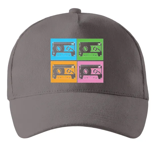 Кепка audiocassette Серый фото