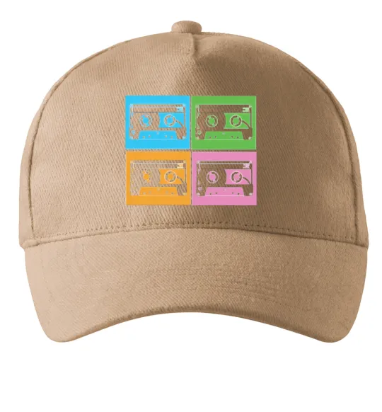 Кепка audiocassette Пісочний фото