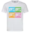 Чоловіча футболка audiocassette Білий фото