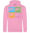 Чоловіча толстовка (худі) audiocassette Рожевий фото