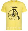 Мужская футболка TRAVEL. Лимонный фото