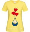 Женская футболка BABY с воздушными шариками Лимонный фото