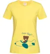 Женская футболка СКОРО БУДУ!!! Лимонный фото