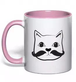 Чашка с цветной ручкой