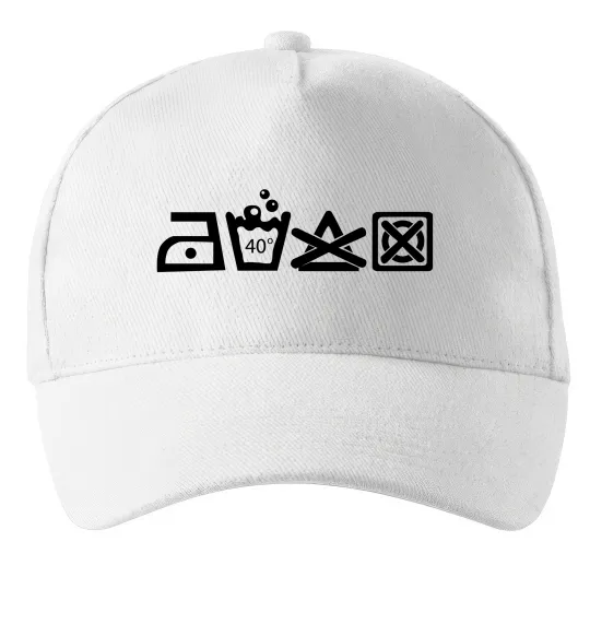 Кепка INSTRUCTIONS FOR USE Білий фото