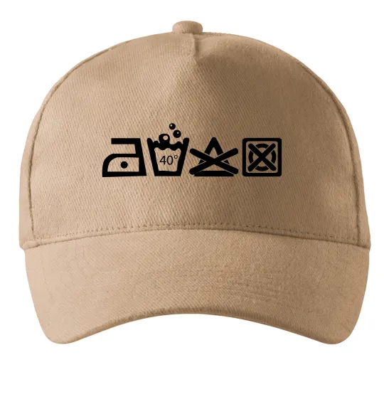 Кепка INSTRUCTIONS FOR USE Пісочний фото