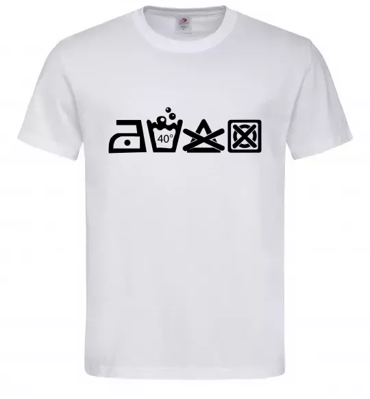 Чоловіча футболка INSTRUCTIONS FOR USE Білий фото