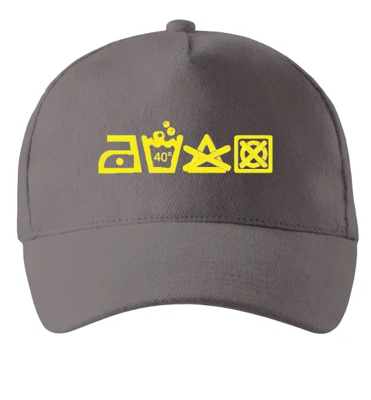 Кепка INSTRUCTIONS FOR USE Сірий фото