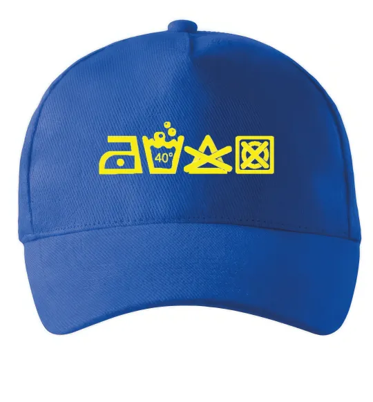 Кепка INSTRUCTIONS FOR USE Яскраво-синій фото