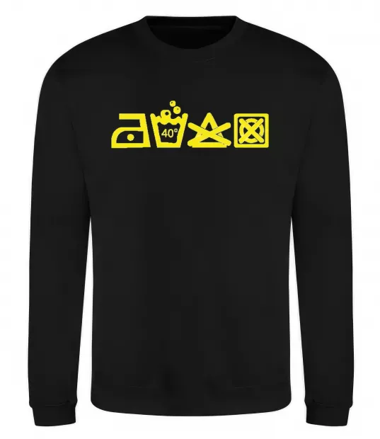 Свитшот INSTRUCTIONS FOR USE Черный фото