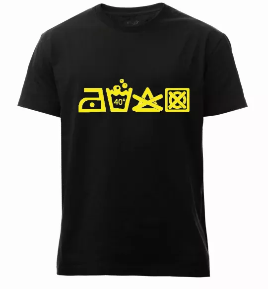 Чоловіча преміум футболка INSTRUCTIONS FOR USE Чорний фото