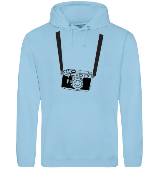 Жіноча толстовка (худі) FOR PHOTOGRAPHER Блакитний фото