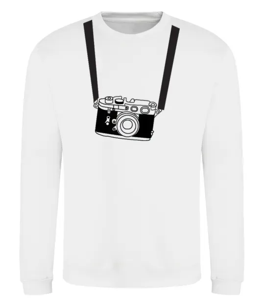 Світшот FOR PHOTOGRAPHER Білий фото