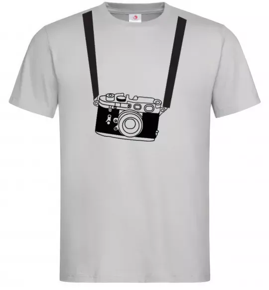 Мужская футболка FOR PHOTOGRAPHER Серый фото