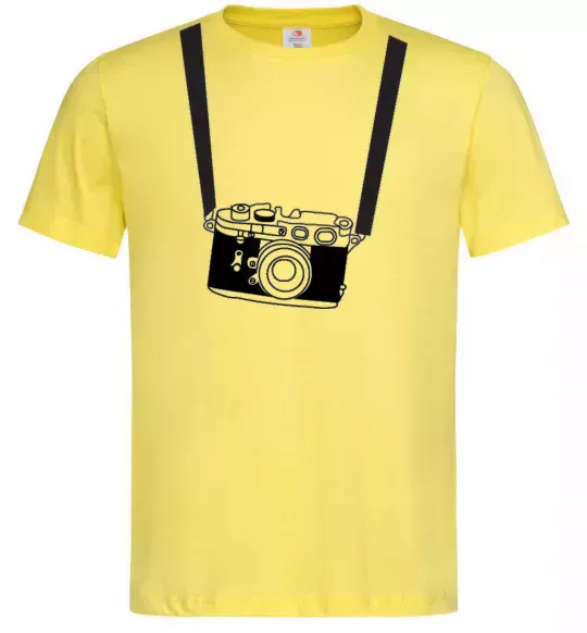Мужская футболка FOR PHOTOGRAPHER Лимонный фото