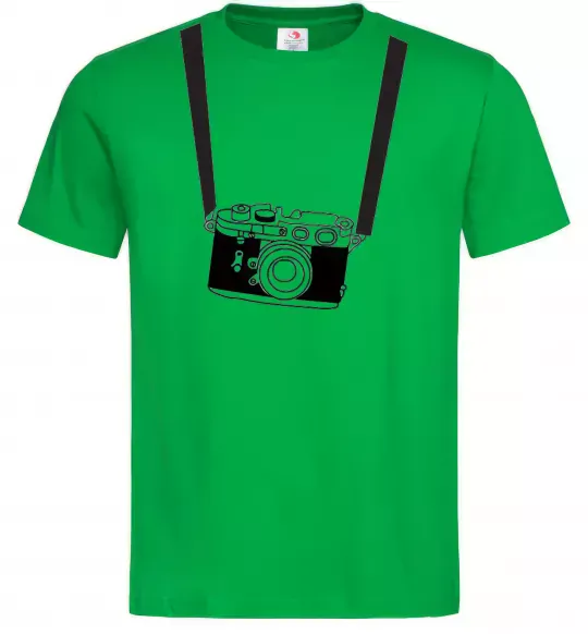 Мужская футболка FOR PHOTOGRAPHER Зеленый фото