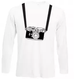 Лонгслив Photograp her Черный фото