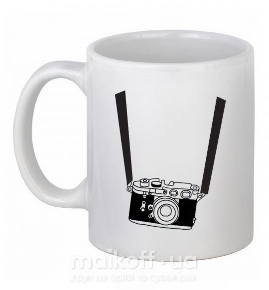 Чашка керамічна FOR PHOTOGRAPHER Білий фото