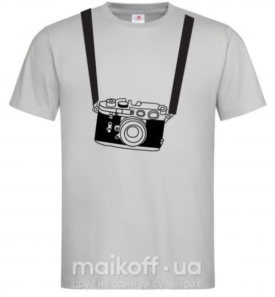 Мужская футболка FOR PHOTOGRAPHER Серый фото