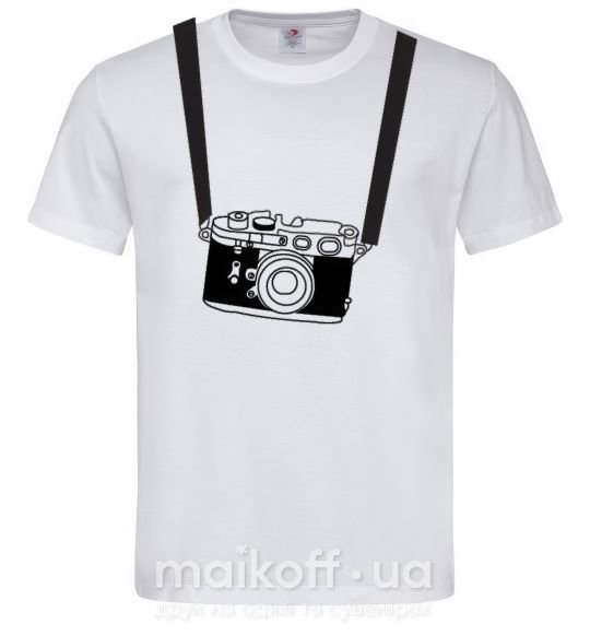 Мужская футболка FOR PHOTOGRAPHER Белый фото