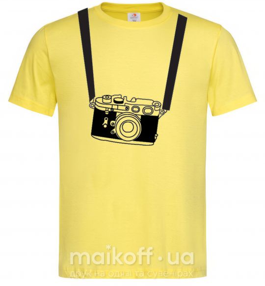 Мужская футболка FOR PHOTOGRAPHER Лимонный фото