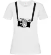 Женская футболка FOR PHOTOGRAPHER Белый фото
