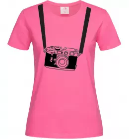 Женская футболка Photograp her Черный фото