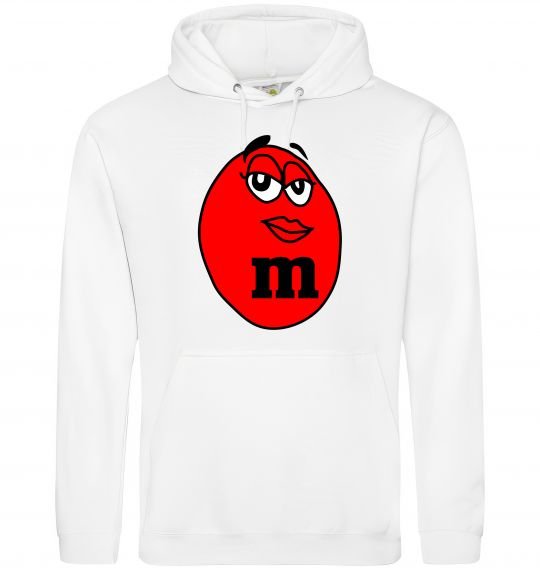 Женская толстовка (худи) M&M LADY Белый фото