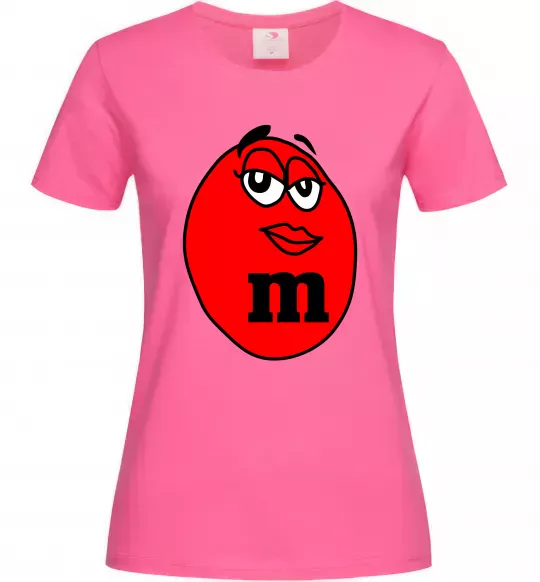 Женская футболка M&M LADY Ярко-розовый фото