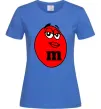 Женская футболка M&M LADY Ярко-синий фото