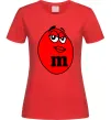 Женская футболка M&M LADY Красный фото