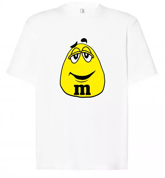 Футболка Оверсайз M&M BOY Белый фото